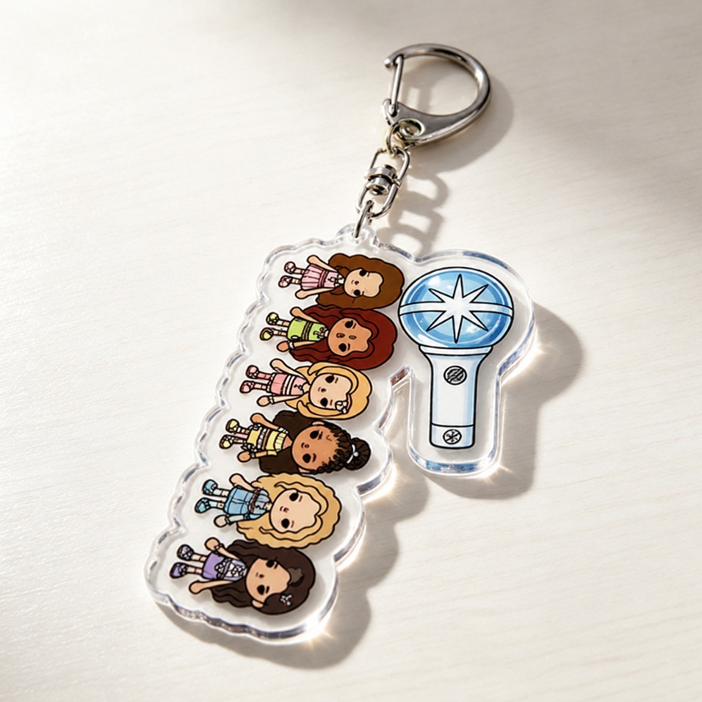 Gaming Accessories Storage - K-pop Katseye Sleutelhanger Accessoires Tascharms Schattig