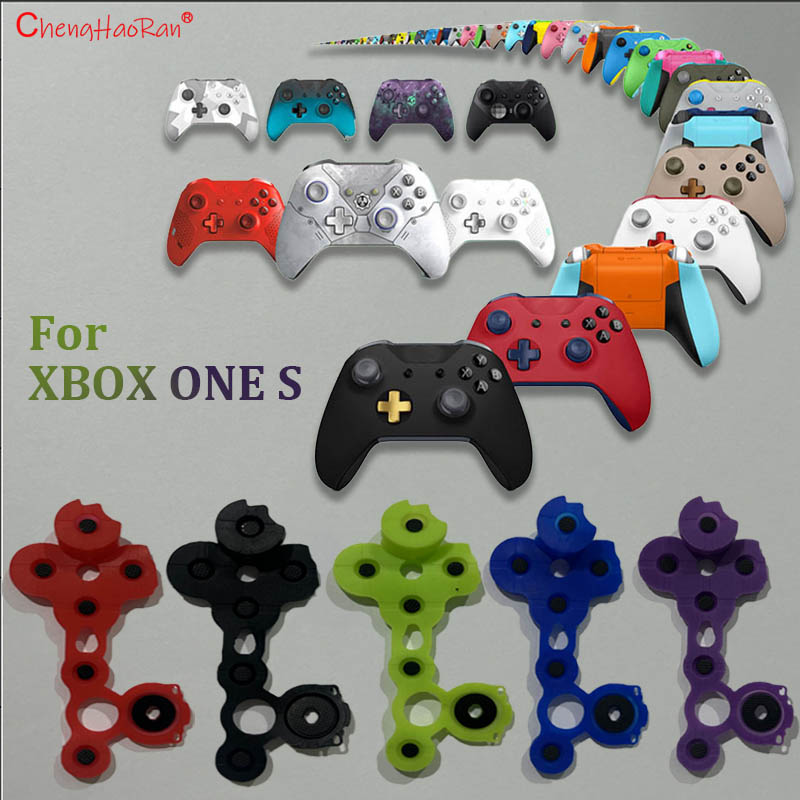 Gaming Controllers Xbox Accessories - 2 STKS/PARTIJ Kleur Geleidende rubberen knop