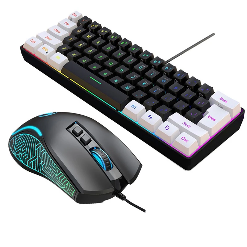 Toetsenbord en muis 60% comput - Gaming Accessories Combo recensie en prijs