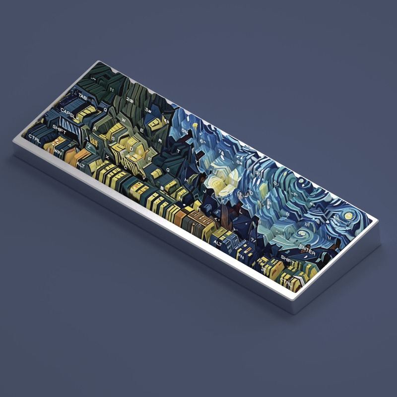 Van Gogh Starry Sky Thema Keyc - Gaming Accessories To Gift recensie en prijs