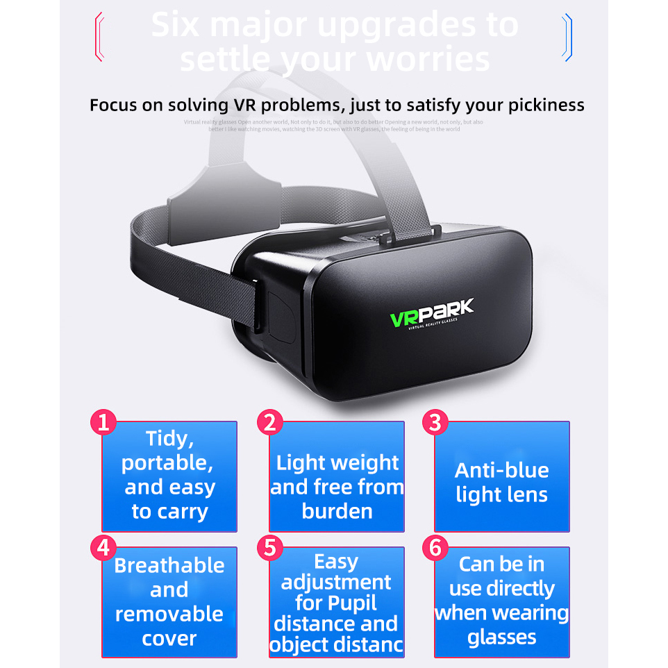 Virtual Reality-helm VR-bril 3 - Gaming Accessories For 8 Year Old recensie en prijs