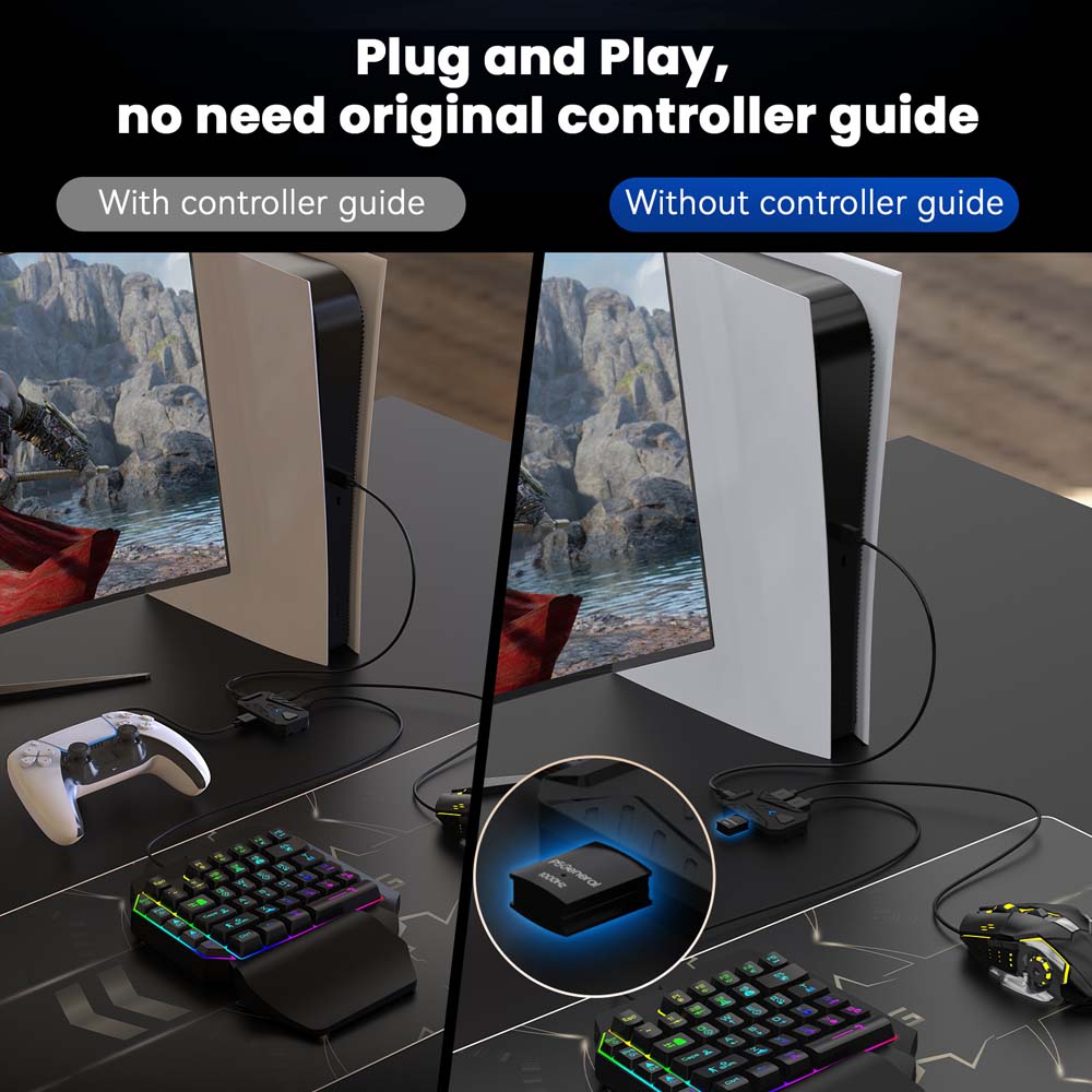 voor PS5 Gaming Toetsenbord Mu - Gaming Accessories Combo recensie en prijs