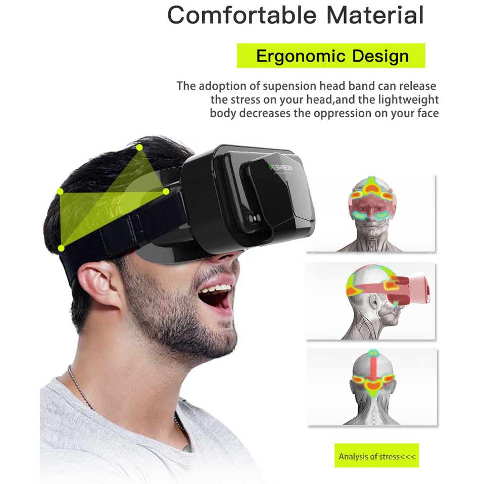 Shinecon VR-bril 3D-headset Vi - Gaming Accessories For 8 Year Old recensie en prijs