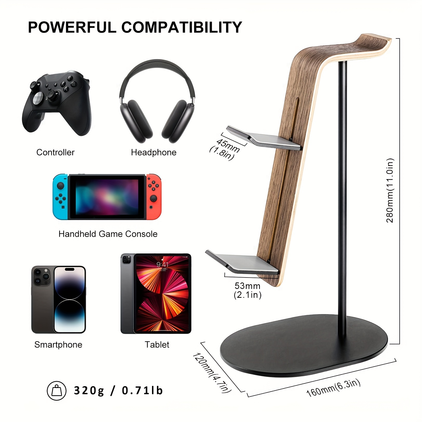 Houten controller- en headseth - Gaming Controllers Xbox Accessories recensie en prijs