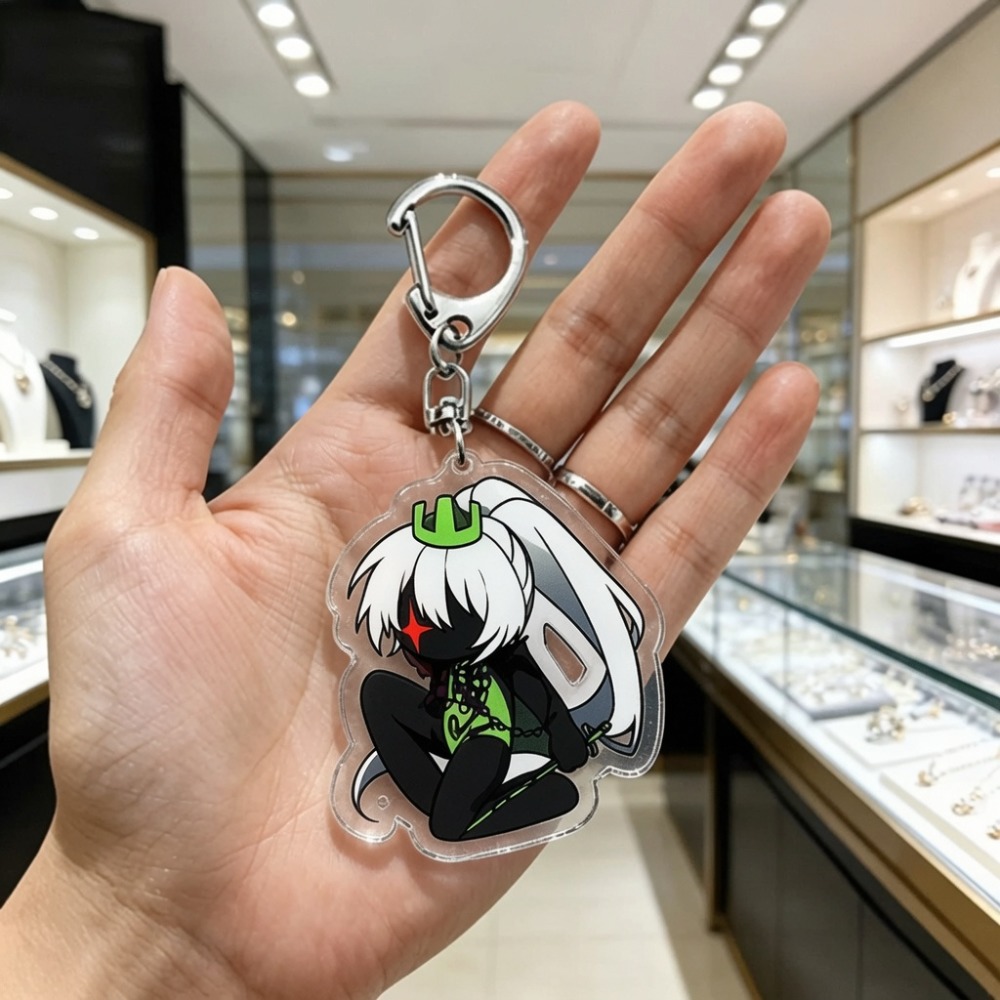 Leuke Cartoon Chibi Sleutelhan - Gaming Accessories Storage recensie en prijs