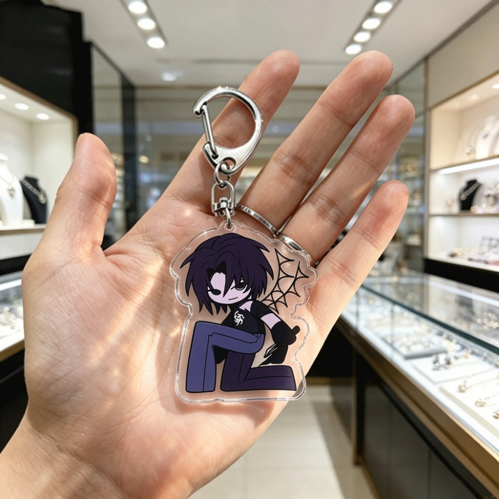 Leuke Cartoon Chibi Sleutelhan - Gaming Accessories Storage recensie en prijs